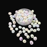 6/0 Large Drop Opaque Luster Acrylic Seed Beads 4.5x4mm Hole:0.8mm For Jewellery Making DIY Crafts