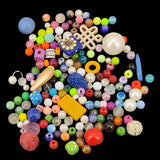 Mixed Beads Multi Sizes, Shapes, Colors For Jewellery Making DIY Arts Crafts Bracelets (#OT9)