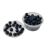 Premium Non Peel Acrylic Beads 8x7 MM Hole Size 2 MM Round For Jewellery Making DIY Arts Crafts