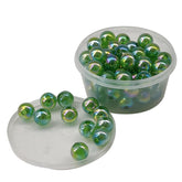 Acrylic Beads 8 MM Hole Size 2 MM With Shaded Reflection Effect Round For Jewellery Making DIY Arts Crafts