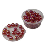 Acrylic Beads 8 MM Hole Size 2 MM With Shaded Reflection Effect Round For Jewellery Making DIY Arts Crafts