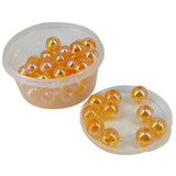 Acrylic Beads 8 MM Hole Size 2 MM With Shaded Reflection Effect Round For Jewellery Making DIY Arts Crafts