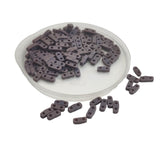 2-Hole Glass Seed Beads 4.5x2x1.25 MM Hole:0.5 to 0.75 MM Rectangle For Jewellery Making DIY Arts Crafts