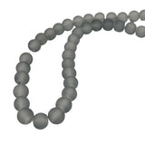 Frosted Glass Beads 8 MM For Jewellery Making DIY Arts Crafts Bracelets