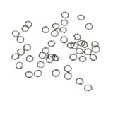 Tarnish Resistant 304-Stainless Steel Jump Rings 3x0.5 MM (425+ Pieces, 5 Grams) Silver Color For Jewellery Making