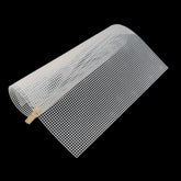 Embroidery Canvas Mesh Plastic Sheets 13x20 Inch (1 Sheet) Hole 3x3mm For Bag Purse Bottom Side Padding Rectangle White For Cross Stitching Knitting
