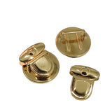 Bag Thump Press Button Lock Clasp Tuck Buckle For (1 Piece) Gold Color For Making Accessories Replacement Clips Parts (#OT3)