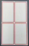 Paper Price Stickers (1 Pack, 160 Labels) 11x6 CM White Blank Self Adhesive Markers (#m10a)