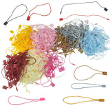 Polyester Hang Tags Thread With Plastic Lock 18 CM Fastener String Loop for Garments Price Multipurpose