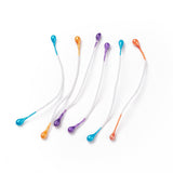 Matte Gypsum Artificial Flower Core Buds (10 GMs, 125+ PCs) 6 CM Mixed Color Double Heads for DIY Crafts Arts Flower Making Gifts Decoration