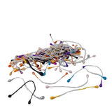 Matte Gypsum Artificial Flower Core Buds (10 GMs, 125+ PCs) 6 CM Mixed Color Double Heads for DIY Crafts Arts Flower Making Gifts Decoration