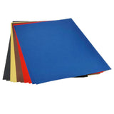 Satin Cloth Case Binding Papers (10 Sheets, 5 Mixed Colors, 120 GSM, A4 Size) For Art & Crafts Invitation Boxes Luxury Packaging Gift Wrap