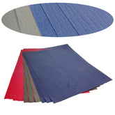 Alligator Case Binding Papers (10 Sheets, Brown Blue Red, 120 GSM, A4 Size) For Art & Crafts Invitation Boxes Luxury Packaging Gift Wrap