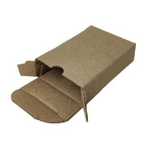 Small Corrugated Tuck In Packing Box 3.5x2.5x1 Inch / 9 x 6.5 x 2.5 CM Brown (Pack of 10) Multipurpose Packaging