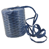 Raffia Paper Ribbon Twine (1 Roll x 200 Meters) Dark Blue Cords Thread String For DIY Crafts Packing Gift Wrapping Decoration Packaging