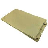 70-GSM Gusseted V-Bottom Paper Bags Packing Covers Garments Clothes Multipurpose Packaging Stationary Medicines Brown