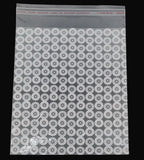 Self Adhesive BOPP Covers Flower Printed Pouches Multipurpose Gift Packing (#OT1)