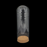 Glass Dome Cloche Cover Containers 9x25 CM (1 Piece) Bottles Bell Jars With Cork Lid For Gifts Decoration Plants Crafts