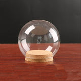 Glass Dome Cloche Cover Containers 10 CM (1 Piece) Bottles Bell Jars With Cork Lid For Gifts Decoration Plants Crafts