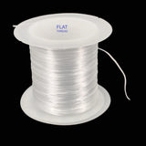 Flat Elastic Wire 0.8 MM Beading Crystal String Thread for Bracelet Making DIY Crafts