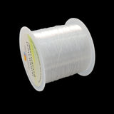 Invisible Nylon Wires 0.2 MM (1 Roll, 125+ Meters) String Cords Threads For Bracelet Jewellery Making DIY Crafts Fishing Line