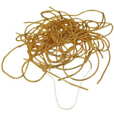 Zardosi Nakshi Flexible 1mm French Bullion Metallic Wires Spring Thread Copper For Aari Embroidery And Jewellery Making