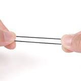 Twisted Waxed Polyester Cord 1.5 MM (1 Roll x 75 Meters, 100 GMs Approx Wt) Black For Jewellery Making Crafts (#OT237)