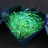 Raffia Paper Shred Void Fillers (30 Grams) Glitter Green For Gift Box Packing Packaging Filling