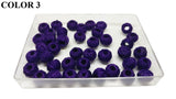 Cotton Thread Beads Balls 13x10 MM For Jewellery Making