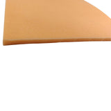 Flexible PU Sheets LD 10 MM Thick (1 Roll, 6x3 Feet / 180x90 CM) Peach Orange For Packing DIY Crafts Arts Hobby