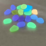Acrylic Glow In the Dark Non-Uniform Stones (25 Pieces) 2-3 CM Mixed Colors For Decoration Crafts