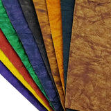 Wrinkled Style Handmade Paper (10 Sheets) A4 Size Mixed Colors For DIY Crafts Hobby Arts