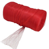Packing Net Poly Mesh Rolls 6 Inch Width (1 Roll x 1000 Meters) Red For Fruits Vegetables Toys Utilities Seafood Multipurpose