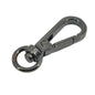 Alloy 360 Degree Swivel Ring Snap Hook Clasps (4 Pieces) 39x13 MM Black Metal Color For DIY Crafts Key Chain Bag Making