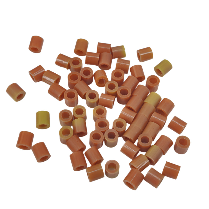 Fuse Beads 5x5 MM Brown & Shaded Brown Mixed Colors (#OT93)