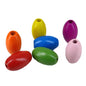 Wooden Beads 28.5x17 MM (20 Pieces) Hole:5.5 MM Drum Mixed Colors For Jewellery Making DIY Arts Crafts [ac-bds-00049-m24]
