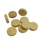 Wooden Beads 15x4 MM (20 Pieces) Hole:1.2 MM Flat Round Off White For Jewellery Making DIY Arts Crafts [ac-bds-00049-m36]