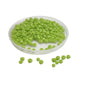 12/0 Opaque Glass Seed Beads 2 MM (3000+ Pieces, 50 GMs) Hole:1 MM Seed Light Green For Jewellery Making DIY Arts Crafts [ac-bds-00117-m6]