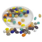 2-Hole Czech Glass Seed Beads 5x3.5x3 MM (150+ Beads, 10 GMs Wt) Hole:0.5 MM Oval Mixed Colors For Jewellery Making DIY Arts Crafts [ac-bds-00118-m0]