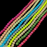 Jelly Style Glass Beads 8 MM Hole 1.3 MM For Jewellery Making DIY Arts Crafts Bracelets (#OT10)