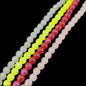 Jelly Style Glass Beads 8 MM Hole 1.3 MM For Jewellery Making DIY Arts Crafts Bracelets (#OT10)