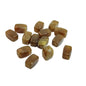 Acrylic Beads 13x7x7 MM (35 Pieces, 25 Grams Wt) Hole:1.5 MM Cuboid Light Brown For Jewellery Making DIY Arts Crafts [ac-bds-00127-m36]