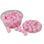 Premium Non Peel Acrylic Beads 8x7 MM Hole Size 2 MM Round For Jewellery Making DIY Arts Crafts