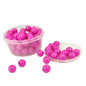 Premium Non Peel Acrylic Beads 8x7 MM Hole Size 2 MM Round For Jewellery Making DIY Arts Crafts