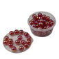 Acrylic Beads 8 MM Hole Size 2 MM With Shaded Reflection Effect Round For Jewellery Making DIY Arts Crafts