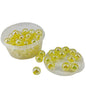 Acrylic Beads 8 MM Hole Size 2 MM With Shaded Reflection Effect Round For Jewellery Making DIY Arts Crafts