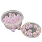 Acrylic Beads 8 MM Hole Size 2 MM With Shaded Reflection Effect Round For Jewellery Making DIY Arts Crafts