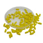 2-Hole Glass Seed Beads 4.5x2x1.25 MM Hole:0.5 to 0.75 MM Rectangle For Jewellery Making DIY Arts Crafts