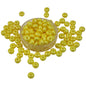 Glass Seed Beads 4x2.5 MM Hole 1 MM Luster Painted Round Donut Shape Opaque For Jewellery Making DIY Crafts Hobby Arts