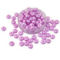 Glass Seed Beads 4x2.5 MM Hole 1 MM Luster Painted Round Donut Shape Opaque For Jewellery Making DIY Crafts Hobby Arts
